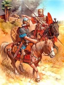 罗马的辅助骑兵也在技术上胜于苏格兰人