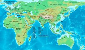 查士丁尼时代国际形势图