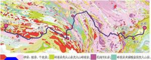 川藏铁路沿途地质土石类型