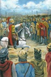 巨大的损失 迫使斯提利科与阿拉里克讲和