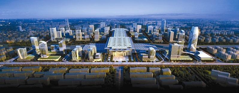 成都站总体规划图