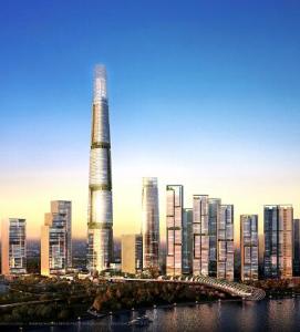 南宁市第一高楼天誉东盟塔，高度为528米。