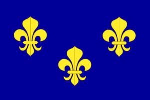 波旁法国旗帜图片