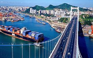 海沧大桥桥面景象