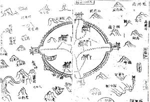 同治《咸丰县志》所载大田所地图