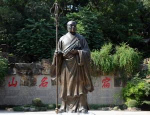 玄觉大师塑像