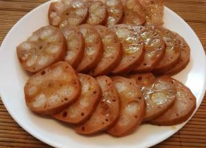 红糖莲藕塞糯米