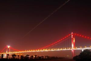 寸滩长江大桥夜景