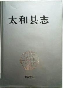 1993年太和县志封面