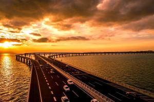 五年来，胶州湾大桥通车4100万辆次