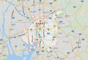 名古屋市卫星图