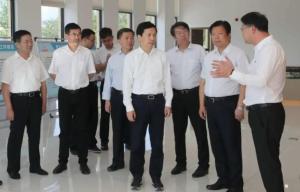 陕西省委领导调研园区