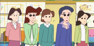 阿呆的妈妈（疑似）-日版802话《爷爷的参观日哦》