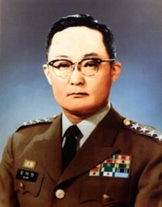 担任陆军参谋总长时的金桂元上将