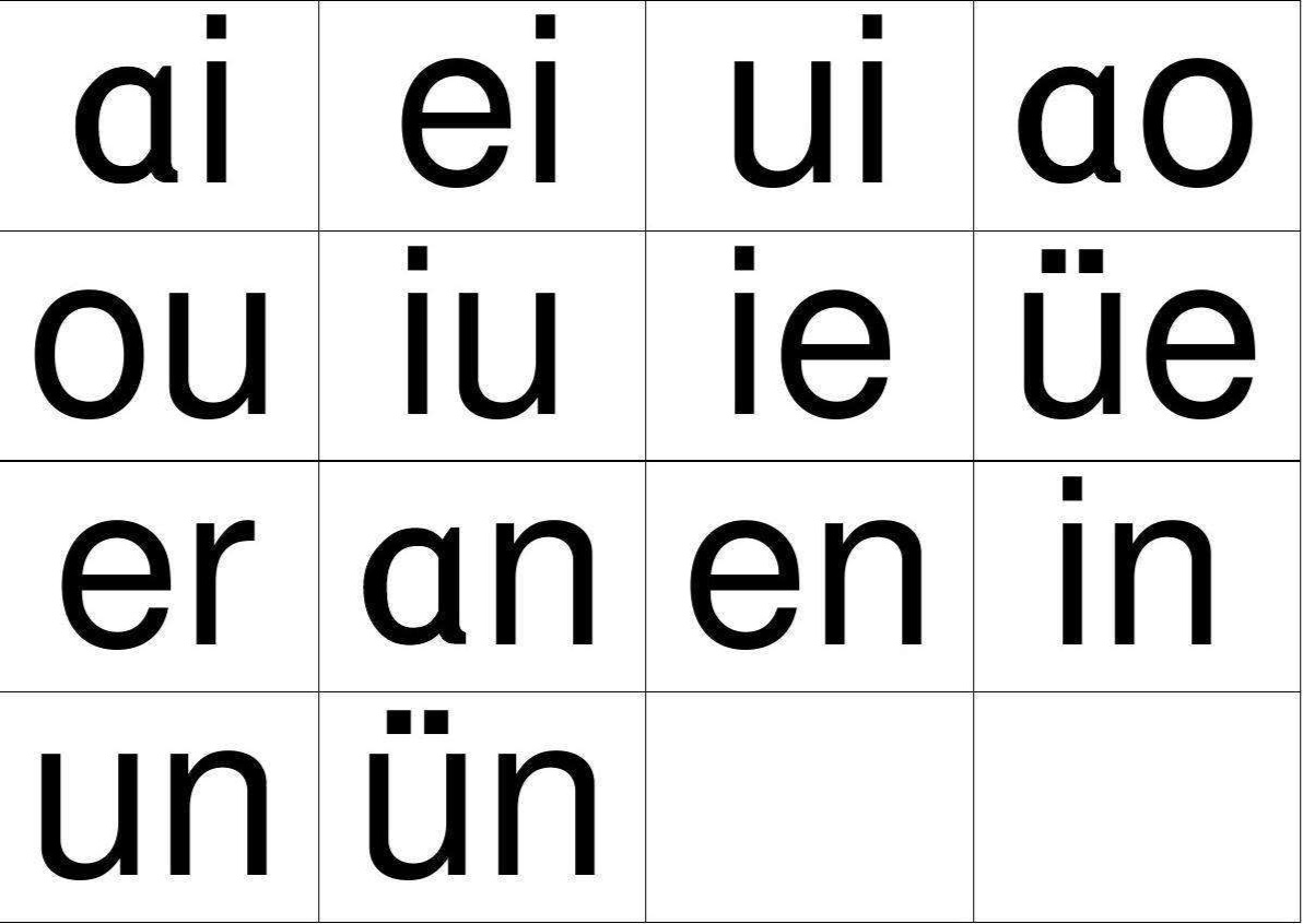 什么是单韵母双韵母整体认读音节 0