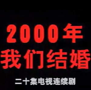 2000年我们结婚