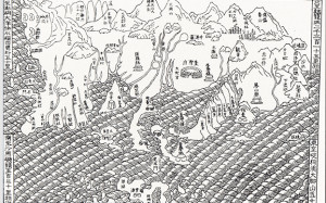 1684年(康熙23年)《福建通志》中的 台湾府三县图