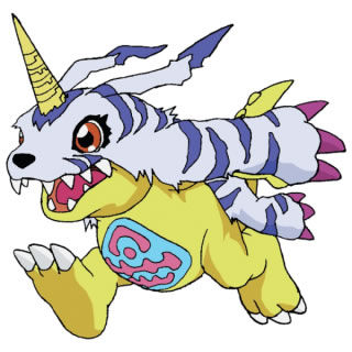 管饭部落动漫分享#数码宝贝之数码兽系列——加布兽