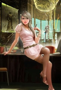 狩魔手记插图 帕瑟芬妮
