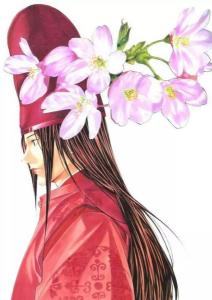 棋魂官方画集里的佐为