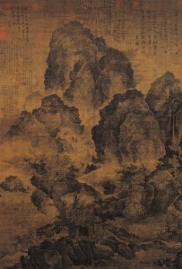 临流独坐图