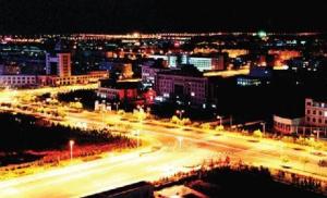 开发区夜景