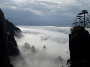 梯云岭云海