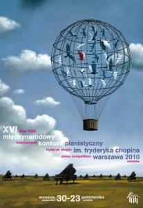 2010年第十六届肖邦国际钢琴比赛海报