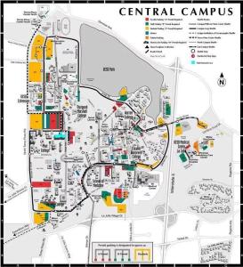 加州大学圣迭戈分校校园地图
