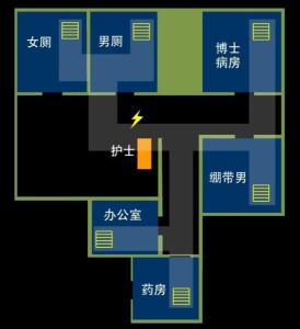 《Stanley博士的家2》医院平面图
