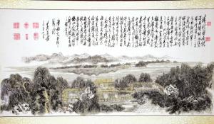 奇卷《历代济南之明湖》清朝时期