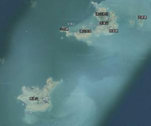 渔山列岛卫星地图