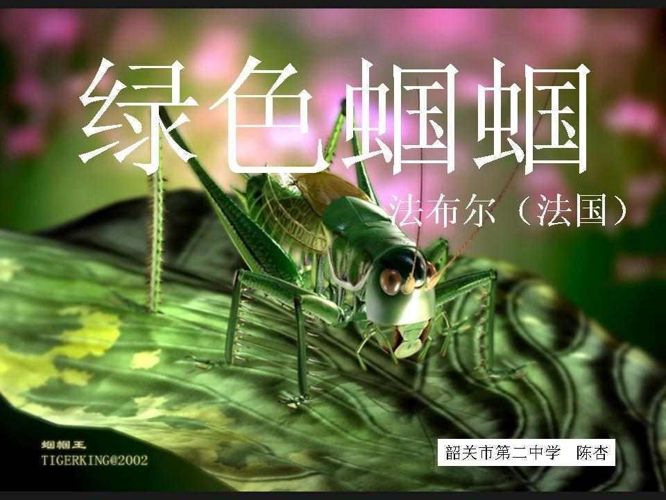 (又名《昆虫记《昆虫记》是一部严谨的科学著作,但面孔却十分和善