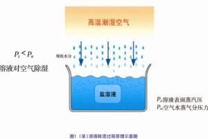 氯化锂吸湿示意图