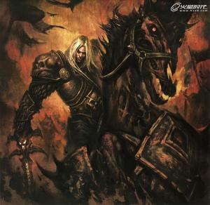 阿尔萨斯与坐骑“无敌”