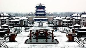 彭祖楼初雪
