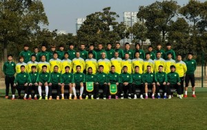 2015赛季北京国安足球俱乐部全家福