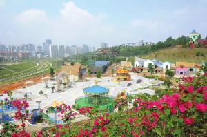南宁晚报·风铃儿童公园6月迎客风景一观