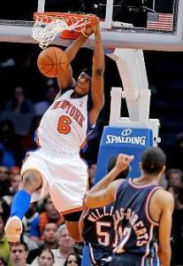 效力于尼克斯队时期 效力于尼克斯队时期