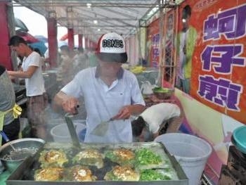 蚵仔煎制作