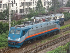 韶山9型0012号机车
