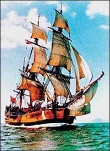 载有40吨财宝的西班牙运金船阿托卡夫人号 载有40吨财宝的西班牙运金船阿托卡夫人号