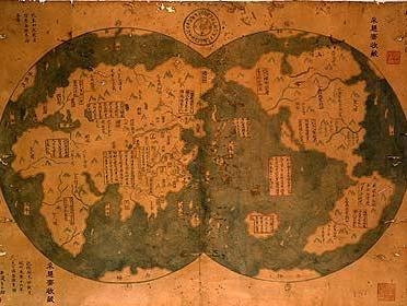十七世纪绘制的非洲地图