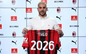 与AC米兰俱乐部续约至2026