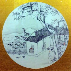 金心明国画作品