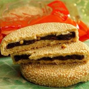 枣泥麻饼