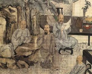 《九日行庵文庵图》