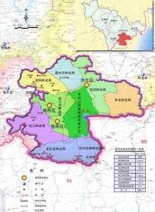 长白山规划指导区范围图