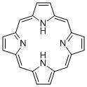 卟吩化学分子结构式