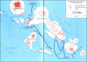 新乔治亚群岛登陆战役（1943.7）